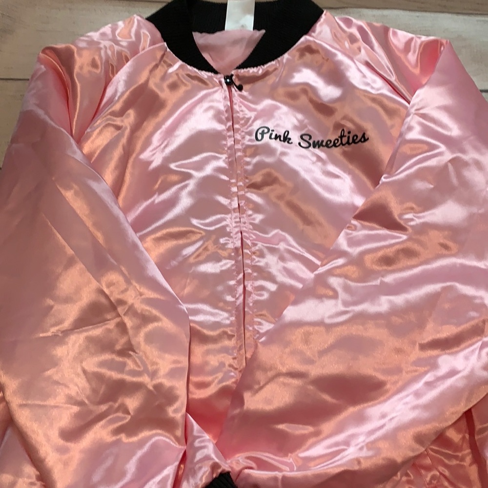 Pink sweetie Halloween jacket size large